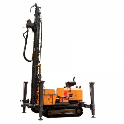 KW600 Multifunctional Drill Rig of Geothermal Well Hydraulic Drilling Machine/450m Depth diesel drilling rig for sale