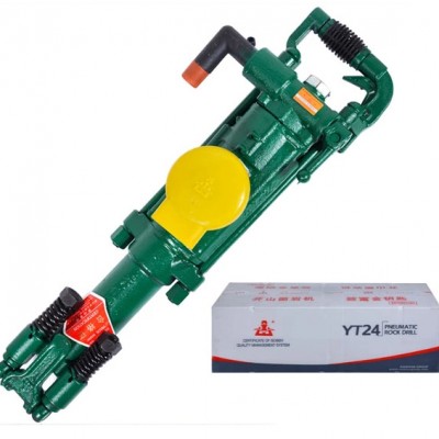 YT24 YT28A Pneumatic portable air leg drilling machine Jack hammer Rock drill