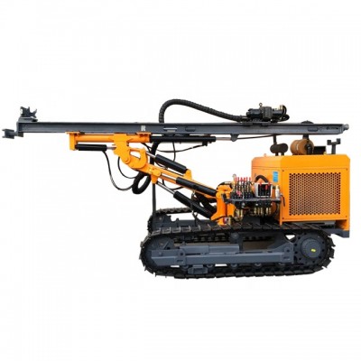 KG726III low price high speed crawler rock drill machine for quarry