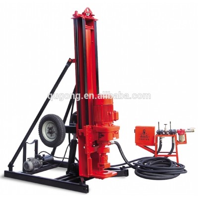 small portable full hydraulic water well drilling rig drilling rig/portable digging machines/borehole drilling machine