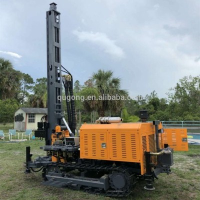 KW400 250m depth water bore well drilling rig