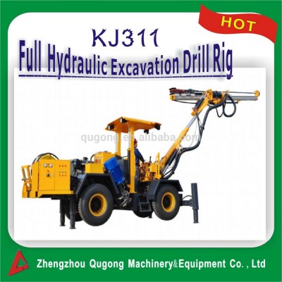 New technology 2015 Hydraulic Underground Tunnel Jumbo Drill/full hydraulic Jumbo or face drilling rig for underground mining