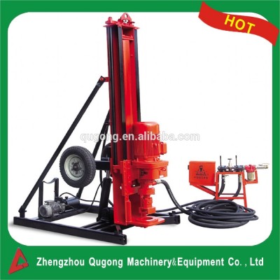 more than 50m depth trailer type small fold water well drilling rigs for sale