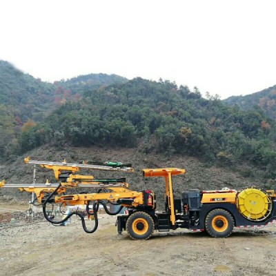 KJ421 Hydraulic Rock Commodious Face Electric Hydraulic Tunnel Drilling rig Jumbo For Mining