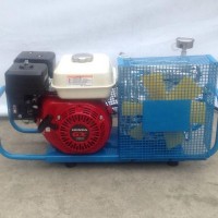 Electric or Gasoline Breathe air compressor for 300bar 4500psi/300bar high pressure air compressor