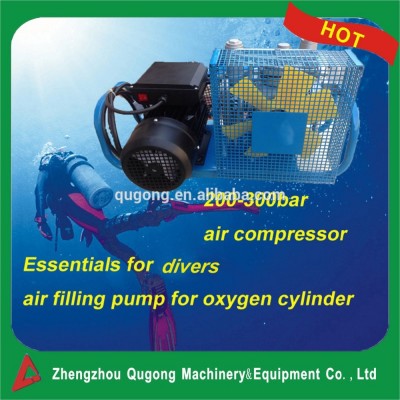 ZQG100B 200bar 300bar AC power scuba tank compressor for sale