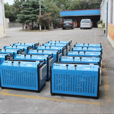 High pressure 30Mpa breathing air compressor for diving army project/ compressor for breathing in diving, firefighting industry