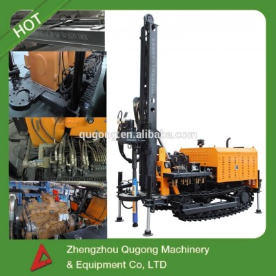 KW180 8" tube well drilling machine for Photovoltaic pile